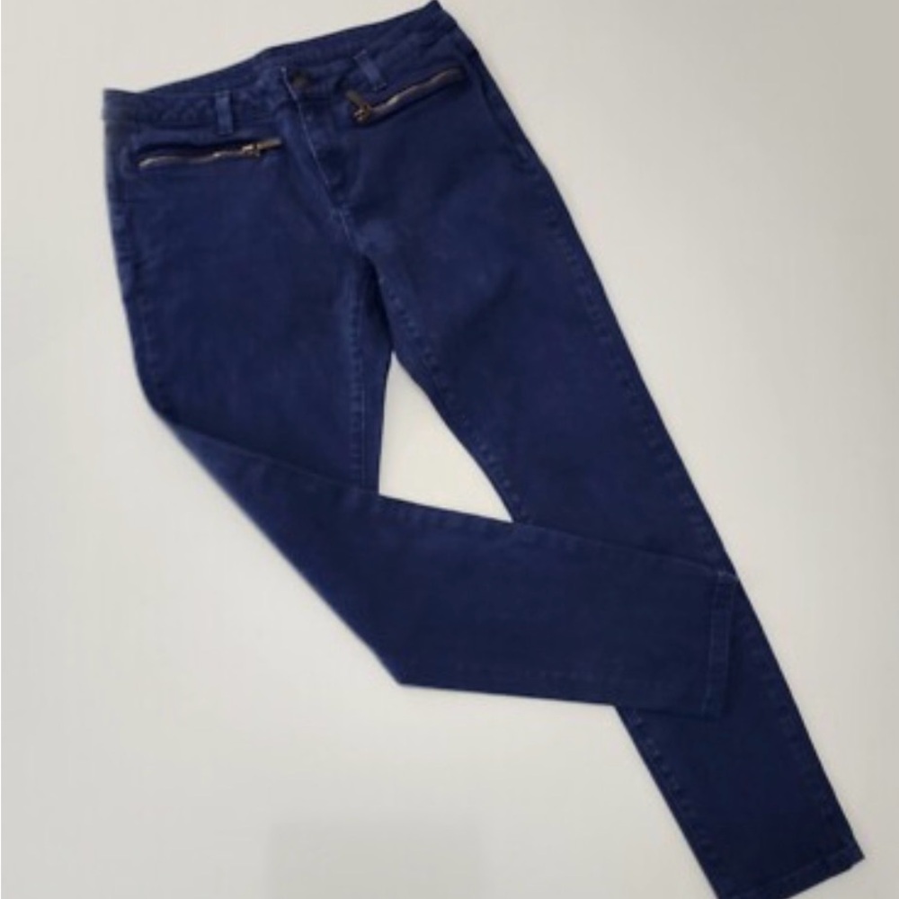 Michael Kors Denim Jeans, Front Zipper Pockets, size 30